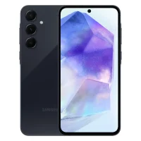 Samsung A55 5G mobile phone with 128GB memory and 8GB RAM black